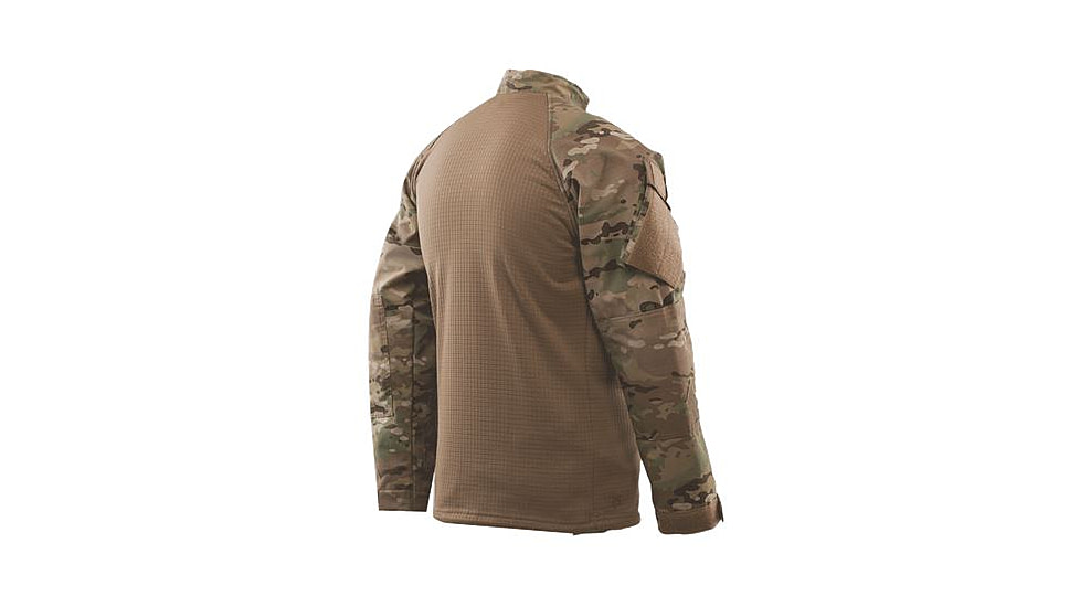 Tru-Spec 2592008: T.R.U. 1/4 Zip Winter Combat Shirt 65/35 Polyester/Cotton Rip-Stop, Multicam, 3XLarge Regular