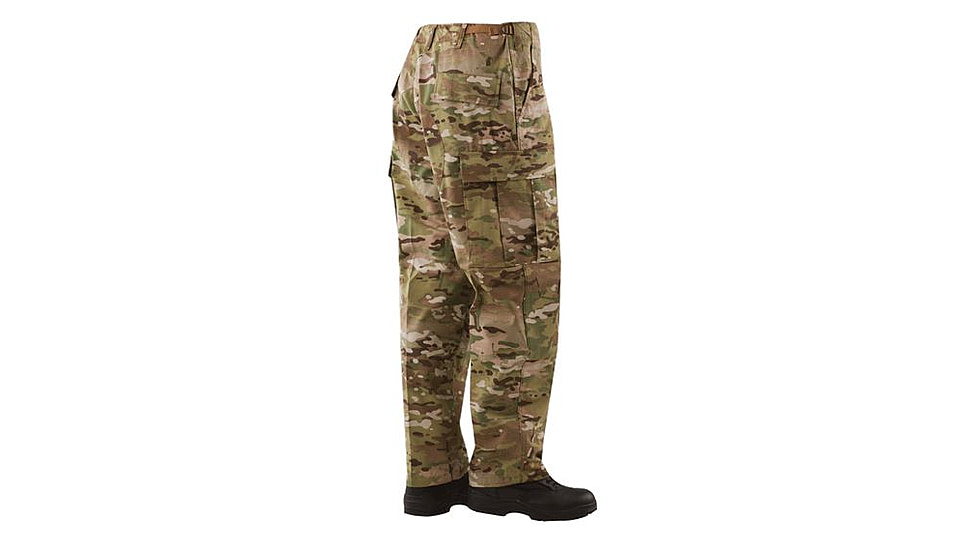 TRU-SPEC BDU 65/36 Poly/Co Rip Pants - Men's, MultiCam, Small, Long, 1603023