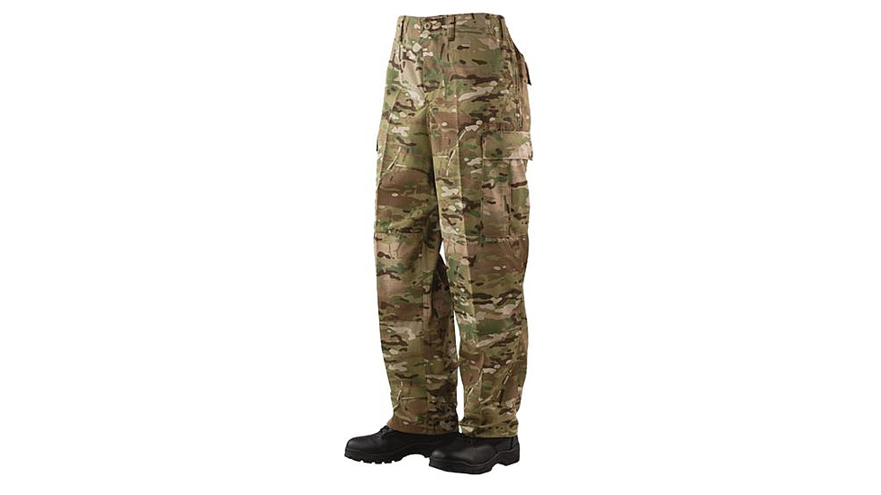 TRU-SPEC BDU 65/36 Poly/Co Rip Pants - Men's, MultiCam, Small, Long, 1603023