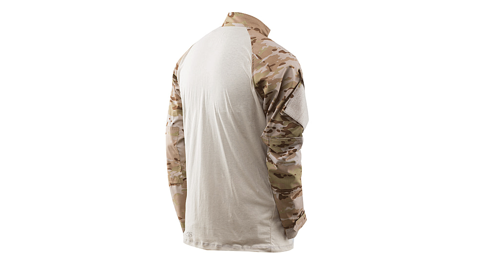 TRU-SPEC 1/4 Zip Tactical Response Shirt - Men's, Medium, Long, MultiCam Arid/Sand, 2536024