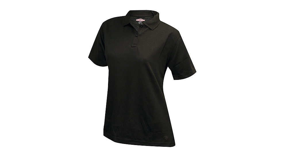 Tru-Spec Women's Short Sleeve Performance Polo Shirt, Black, Medium 4375004