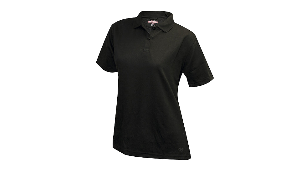 Tru-Spec Women's Short Sleeve Performance Polo Shirt, Black, Medium 4375004