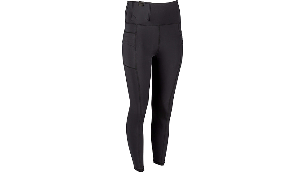 TRYBE Tactical Perfect Fit Front/Rear Concealed Carry Legging - Womens, Black, S, PFFRCCWL-S