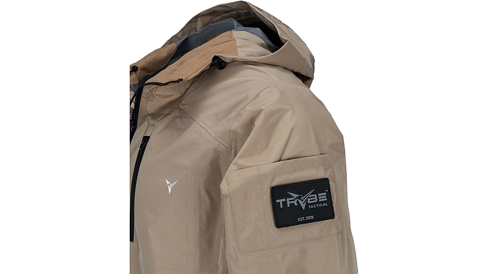 TRYBE Tactical Packable Rain Jacket - Mens