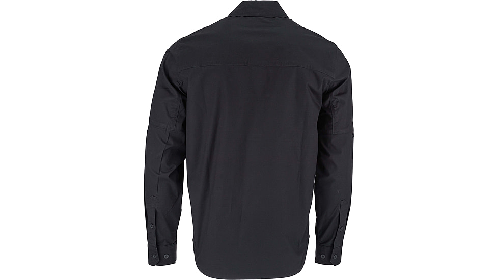 TRYBE Tactical Ultra Utility Long Sleeve Tactical Shirt - Mens, Black, L, UULSTSBK-L