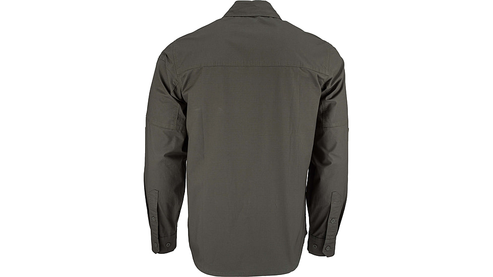 TRYBE Tactical Ultra Utility Long Sleeve Tactical Shirt - Mens, Olive Drab Green, M, UULSTSODG-M