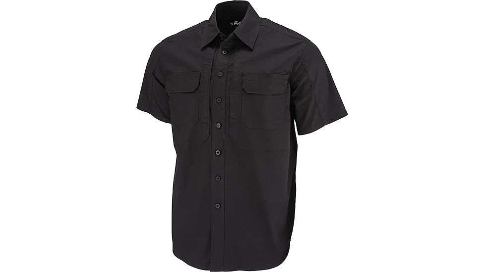 TRYBE Tactical Ultra Utility Short Sleeve Tactical Shirt - Mens, Black, M, UUSSTSBK-M