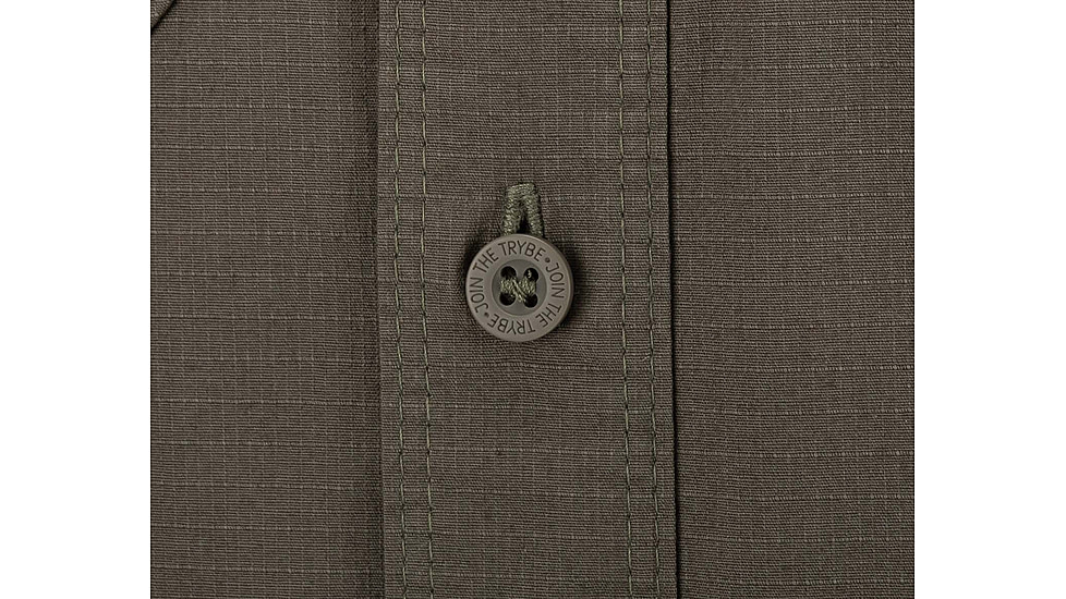 TRYBE Tactical Ultra Utility Short Sleeve Tactical Shirt - Mens, Olive Drab Green, S, UUSSTSODG-S