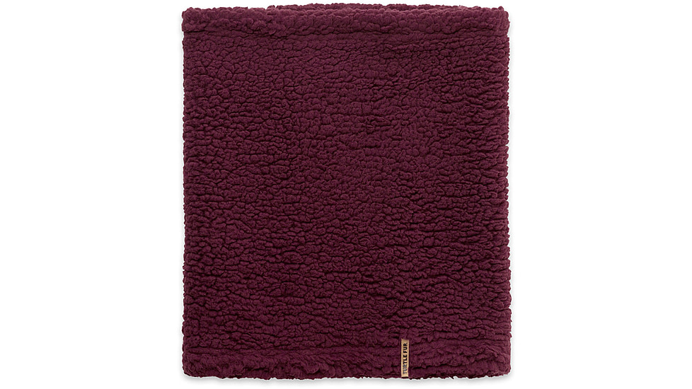 Turtle Fur Comfort Lush Pipe Dream Neck Warmer, Black Cherry, One Size, 791082-2182-REG-ADUOS