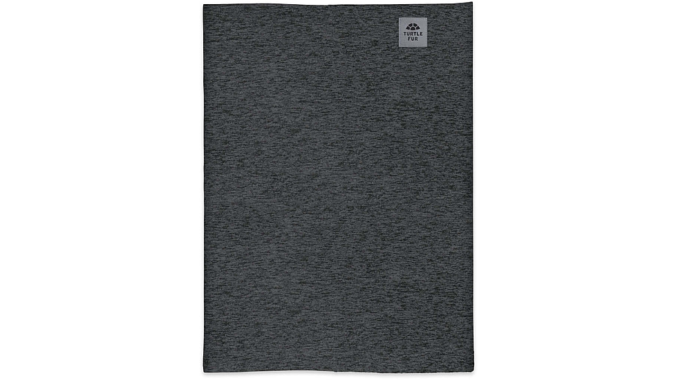 Turtle Fur Comfort Stria Pipe Dream Lined Neck Warmer w/Micro Fleece, Onyx, One Size, 499527-300-REG-ADUOS