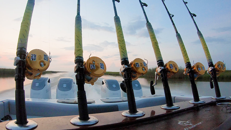 Twin Tack Pro Fishing Grips, Samuri Fade, FG1S-04008