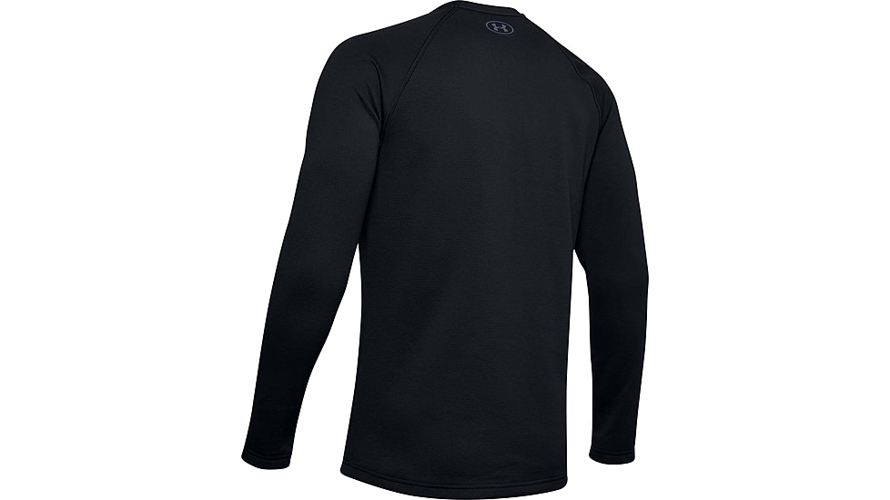Under Armour Base 4.0 Crew Top - Mens, Black, 2XL, 13533490012X
