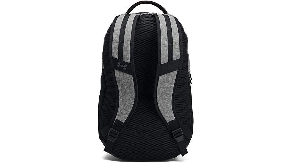 Under Armour Hustle 6.0 Storm Backpack, Castlerock Full Heather/black/black - 1384672026OSFM