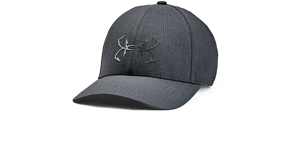 Under Armour Iso-Chill Armourvent Fish Adjustable Cap - Mens, Pitch Gray, OSFM, 1369811012OSFM