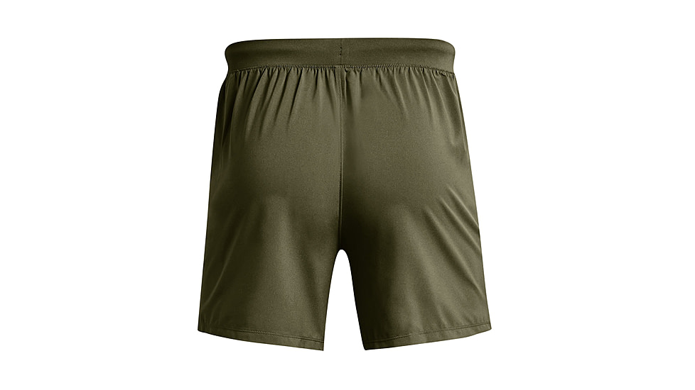 Under Armour Tac Academy Shorts - Mens, 5in, Marine OD Green, Large, 1373669390LG