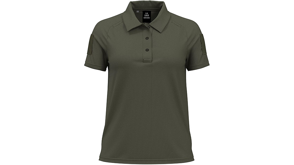 Under Armour Tac Elite Polo - Womens, Marine OD Green, Small, 1379206390SM