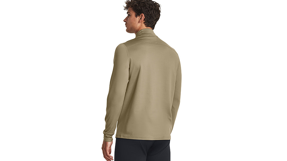 Under Armour Tactical ColdGear Infrared Base Mock - Mens, Federal Tan, Extra Large, 1365388499XL