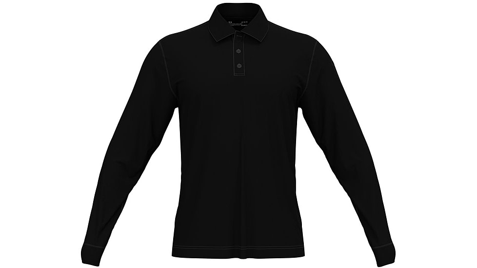 Under Armour Tac Performance Polo 2.0 Long Sleeve - Men's, Black, 3XL, 13653830013X