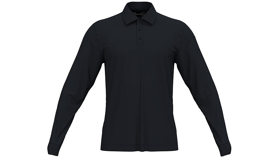 Under Armour Tac Performance Polo 2.0 Long Sleeve - Men's, Dark Navy Blue, Medium, 1365383465MD