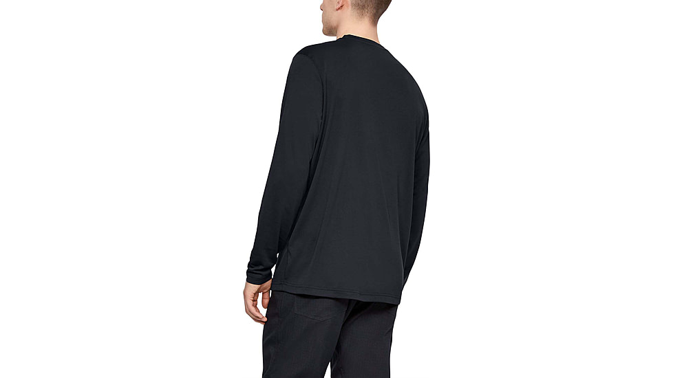 Under Armour Tactical UA Tech Long Sleeve T-Shirt - Mens, Black, 3X-Large, 12481960013X