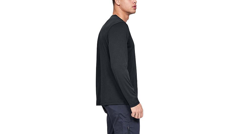 Under Armour Tactical UA Tech Long Sleeve T-Shirt - Mens, Dark Navy, 3X-Large, 12481964653X