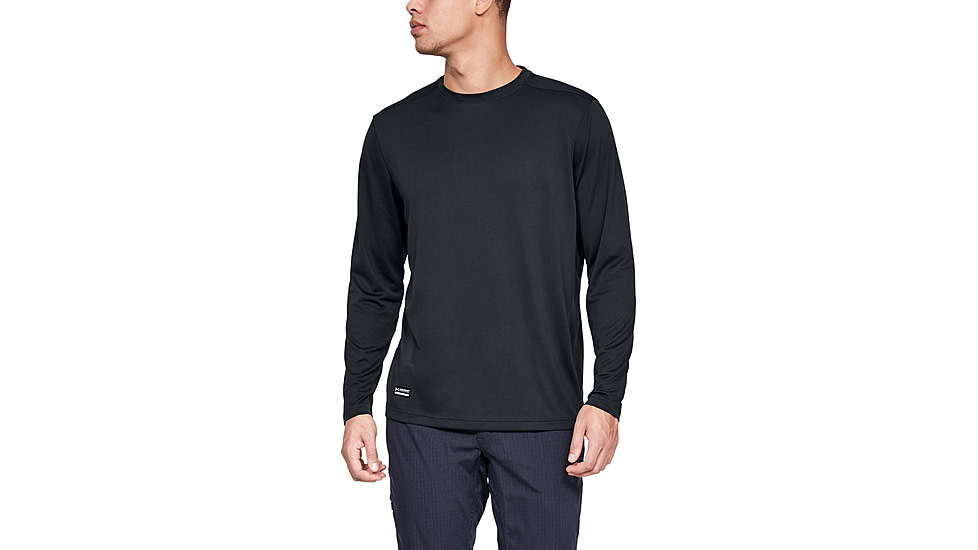 Under Armour Tactical UA Tech Long Sleeve T-Shirt - Mens, Dark Navy, 3X-Large, 12481964653X