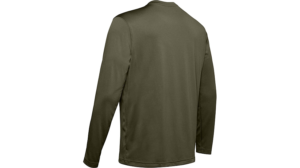 Under Armour Tactical UA Tech Long Sleeve T-Shirt - Mens, Marine OD Green, Large, 1248196390LG