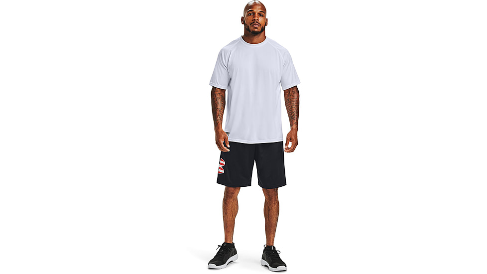 Under Armour UA Freedom Tech BFL Short - Mens, Black, 4XL, 13593490014X