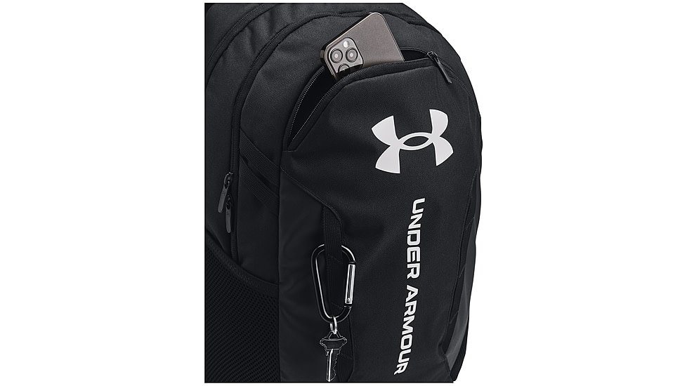 Under Armour Ua Hustle 6.0 Backpack, Black/black/white - 1384672002OSFM