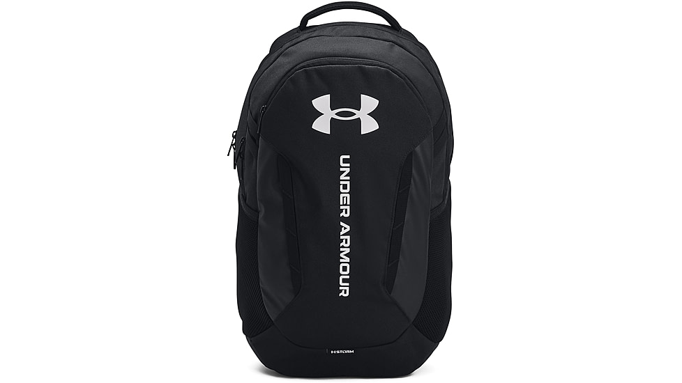 Under Armour Ua Hustle 6.0 Backpack, Black/black/white - 1384672002OSFM