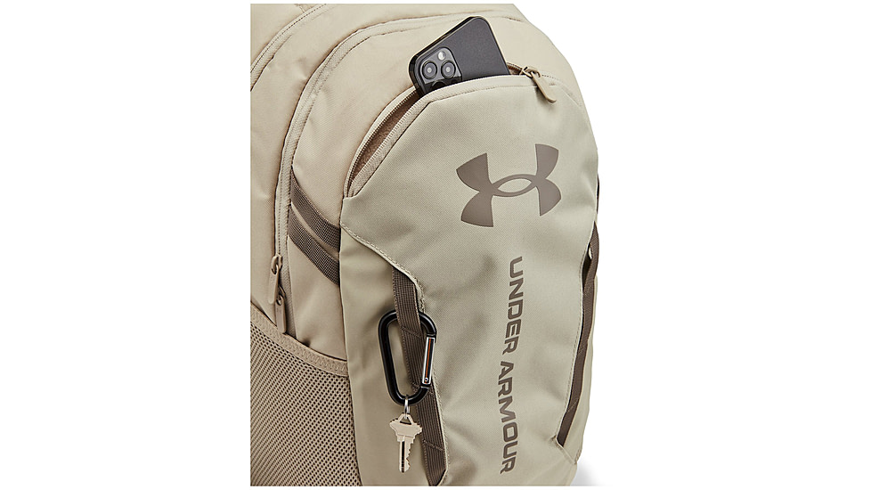 Under Armour Ua Hustle 6.0 Backpack, Khaki Base/khaki Base/taupe Dusk - 1384672289OSFM