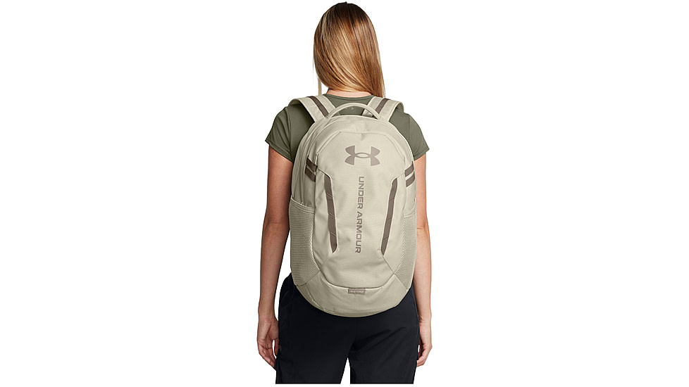 Under Armour Ua Hustle 6.0 Backpack, Khaki Base/khaki Base/taupe Dusk - 1384672289OSFM