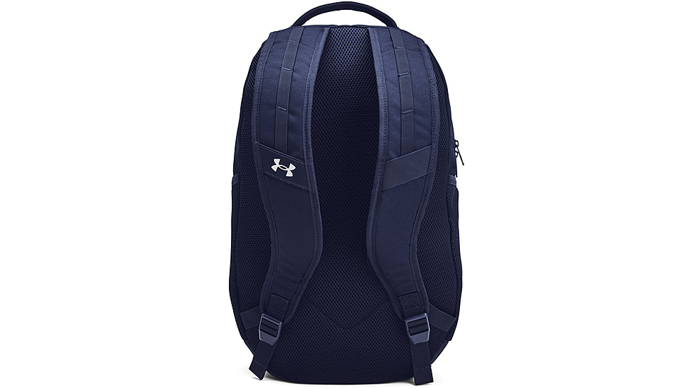 Under Armour Ua Hustle 6.0 Backpack, Midnight Navy/midnight Navy/metallic Silver - 1384672411OSFM