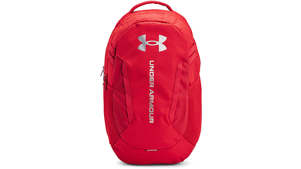 Under Armour Ua Hustle 6.0 Backpack, Red/red - 1384672600OSFM