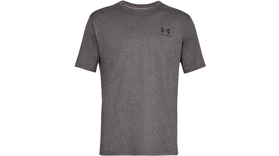 Under Armour Ua Sportstyle Left Chest T-shirt, Charcoal Medium Heather - 13267990193X
