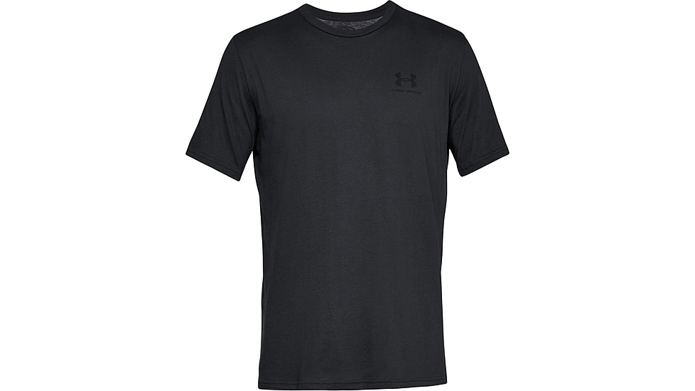 Under Armour UA Sportstyle Left Chest T-Shirt - Mens, Black, 3X-Large, 13267990013XL