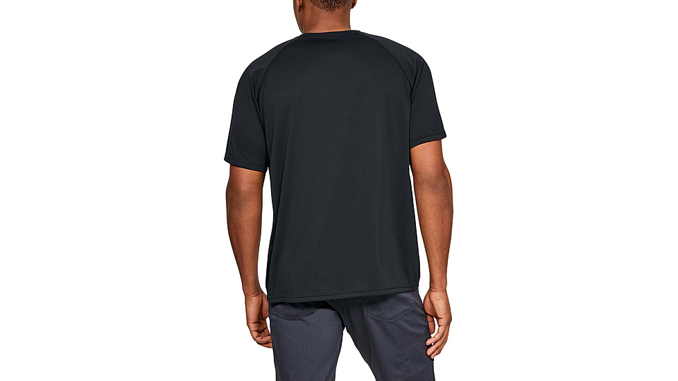 Under Armour UA Tactical Tech Short Sleeve T-Shirt - Mens, Dark Navy, Medium, 1005684465MD