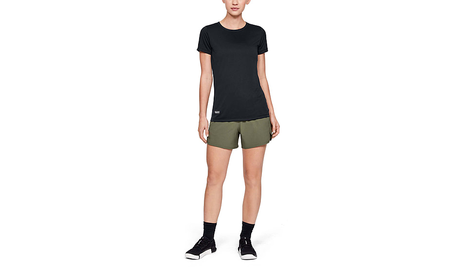 Under Armour UA Tactical Tech T-Shirt - Womens, Black, Large, 1343357001LG