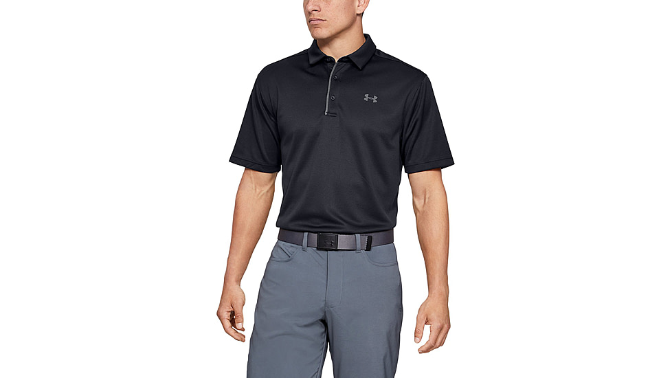 Under Armour UA Tech Polo - Mens, Black, 2X-Large, 12901400012X