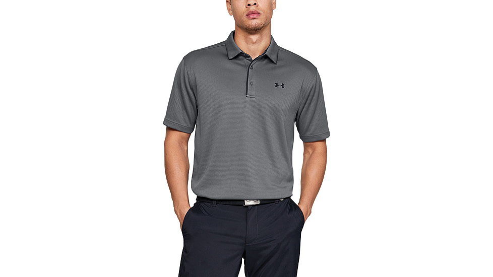 Under Armour UA Tech Polo - Mens, Graphite, 2X-Large, 12901400402X