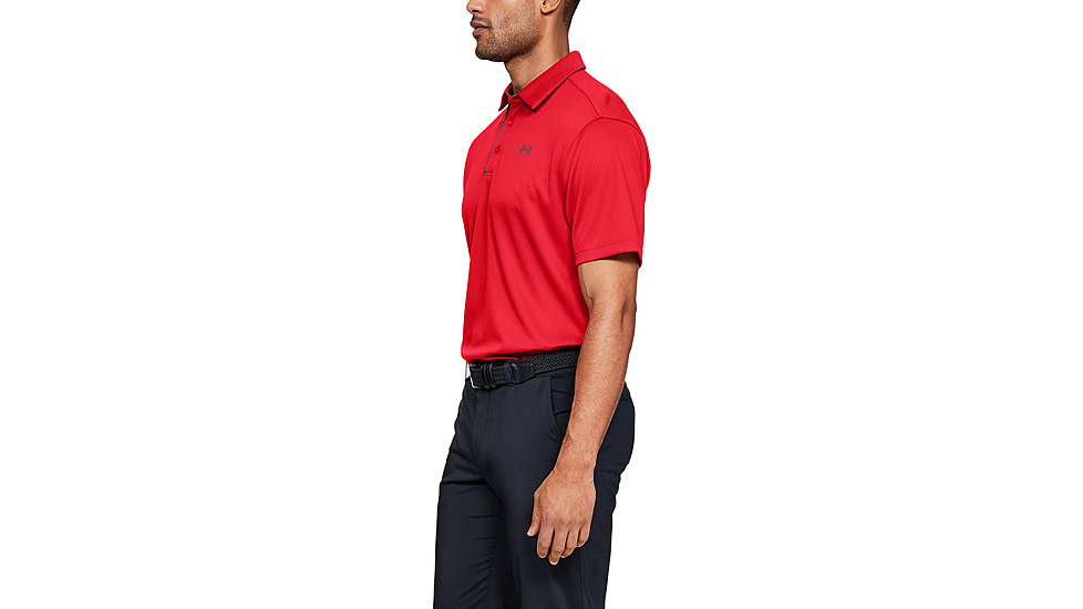 Under Armour UA Tech Polo - Mens, Red, 2X-Large, 12901406002X