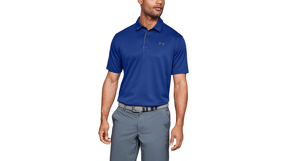 Under Armour UA Tech Polo - Mens, Royal, 2X-Large, 12901404002X