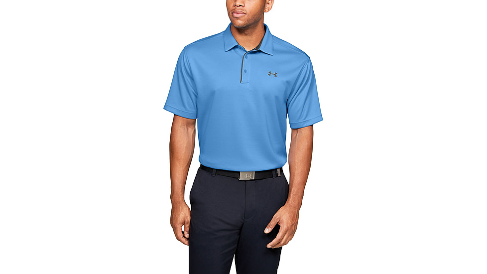 Under Armour UA Tech Polo - Mens, Carolina Blue, 2X-Large, 12901404752X