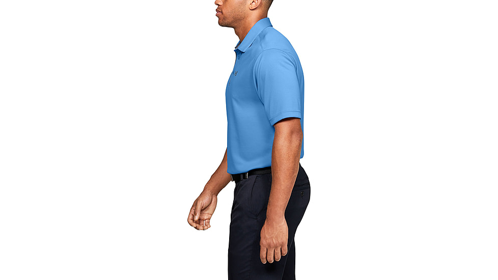 Under Armour UA Tech Polo - Mens, Carolina Blue, 2X-Large, 12901404752X