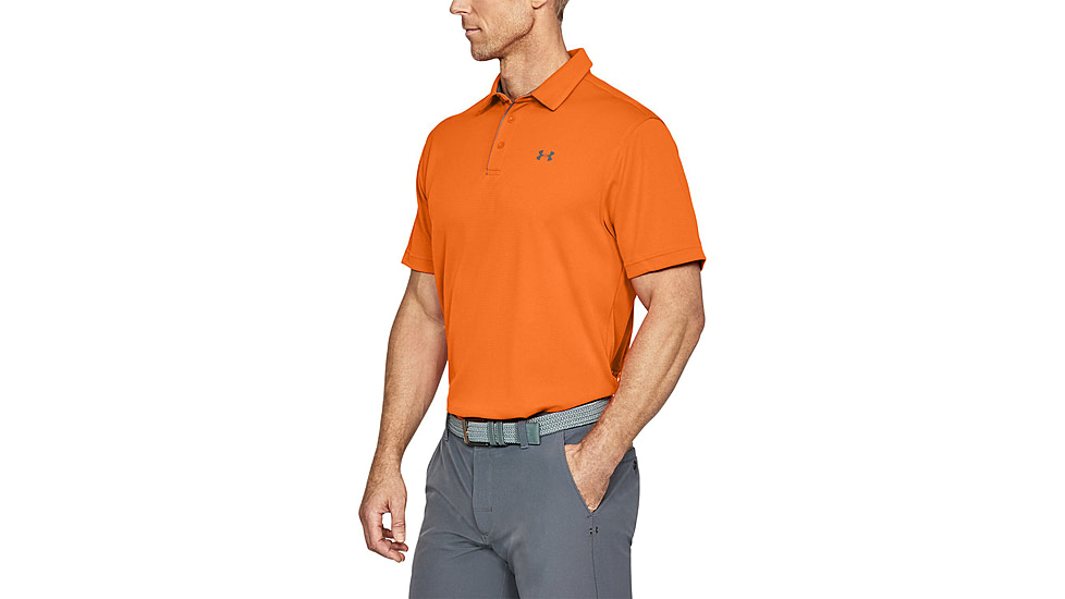Under Armour UA Tech Polo - Mens, Orange, 2X-Large, 12901408002X