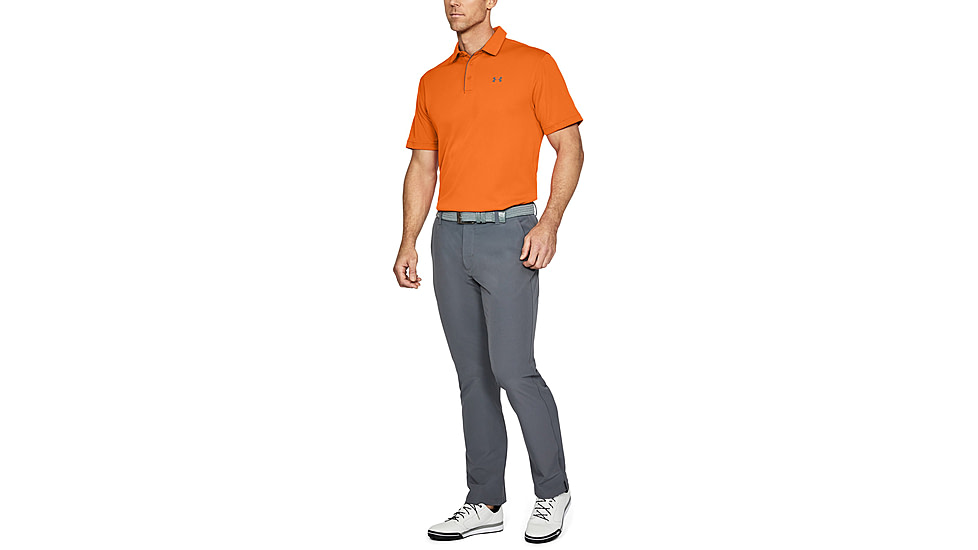 Under Armour UA Tech Polo - Mens, Orange, 2X-Large, 12901408002X