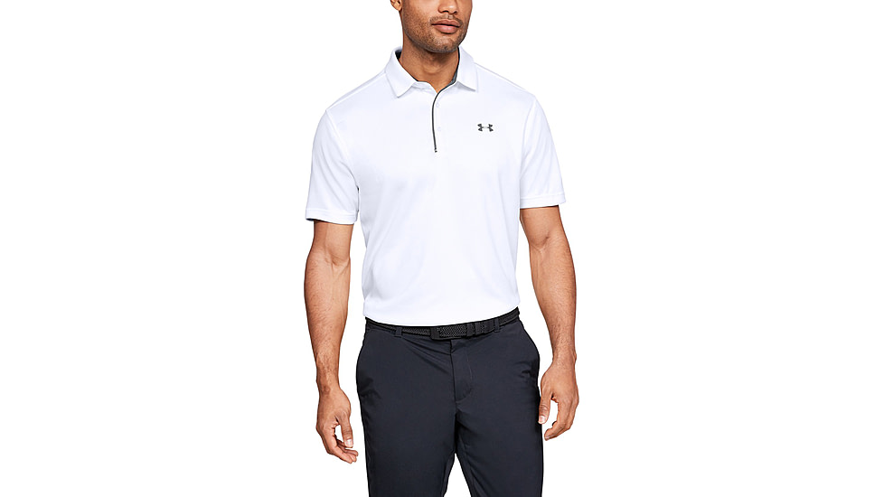 Under Armour UA Tech Polo - Mens, White, 2X-Large, 12901401002X