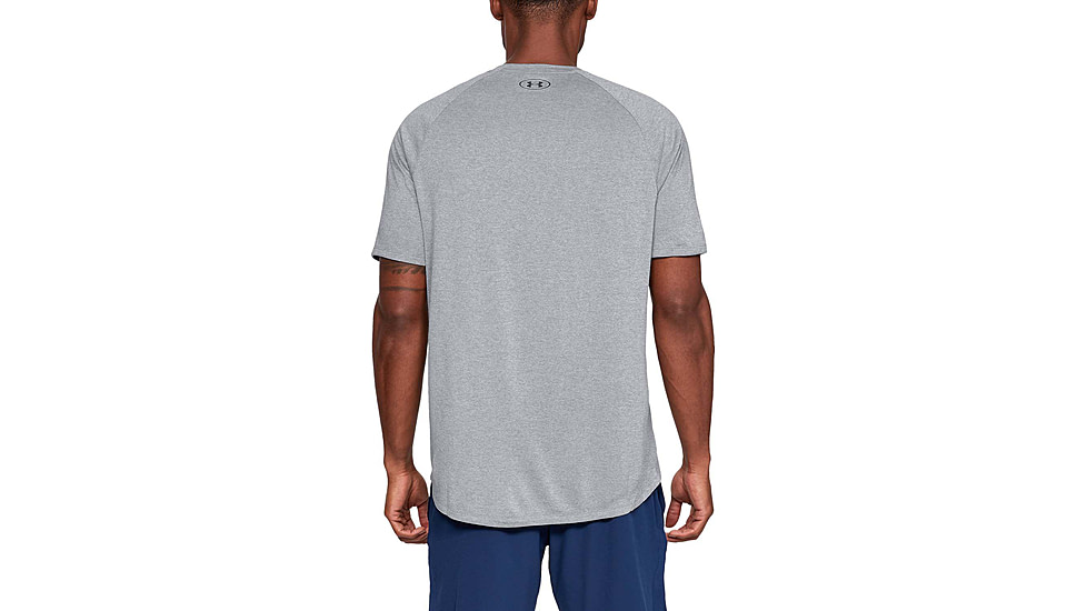 Under Armour UA Tech Short Sleeve Tee 2.0 - Mens, Steel Light Heather, 2X-Large, 13264130362X