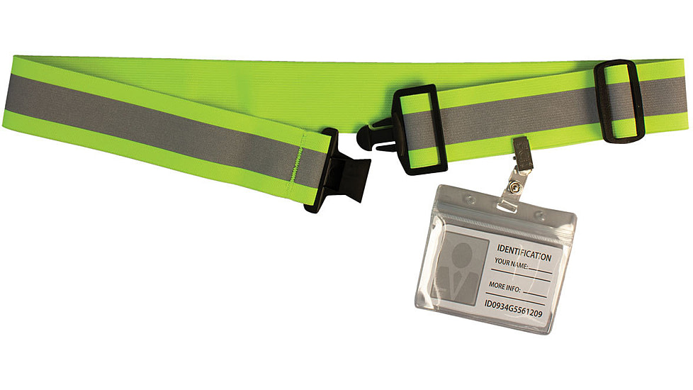 United States Tactical Reflective Elastic Belt, Yellow, UST-BLT00905