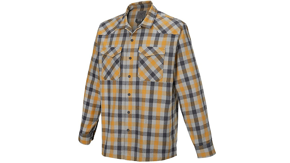 Vertx Canyon Valley Flannel Long Sleeve Shirt - Mens, Golden Club Check, Extra Large, F1 VTX1501 GCC XLARGE N/A
